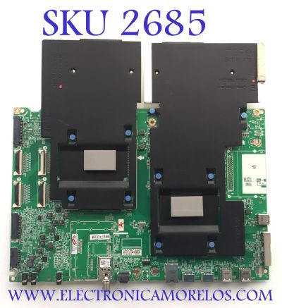 MAIN PARA TV LG NANOCELL 8K UHD HDR SMART TV / NUMERO DE PARTE EBT66709301 / EAX69440005(1.0) / 66709301 / 66274802 / 33284801 / EAX69440005 / DISPLAY LC750DZR (SP)(A1)  MODELO 75''